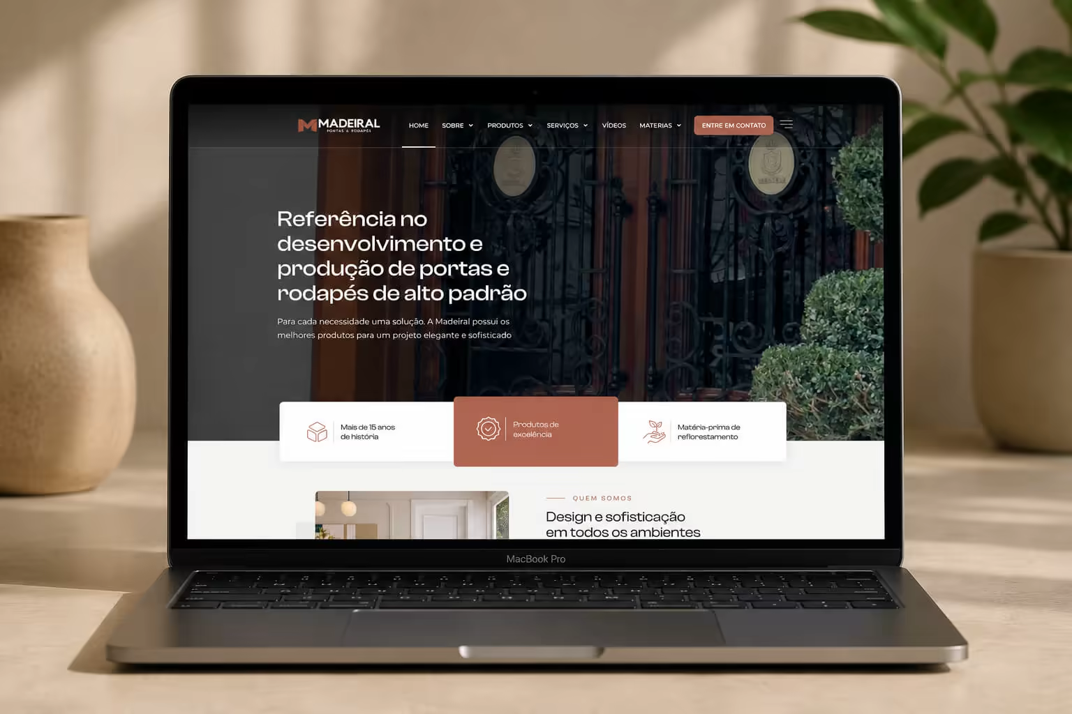 Site da Madeiral Portas